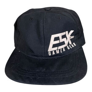 Vintage ESK‎ 360 Gamer Gear Mens Hat Black Youth One Size Gamer Gaming E sports